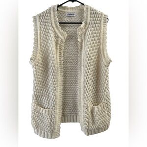 Vintage cottage core knit sweater cardigan